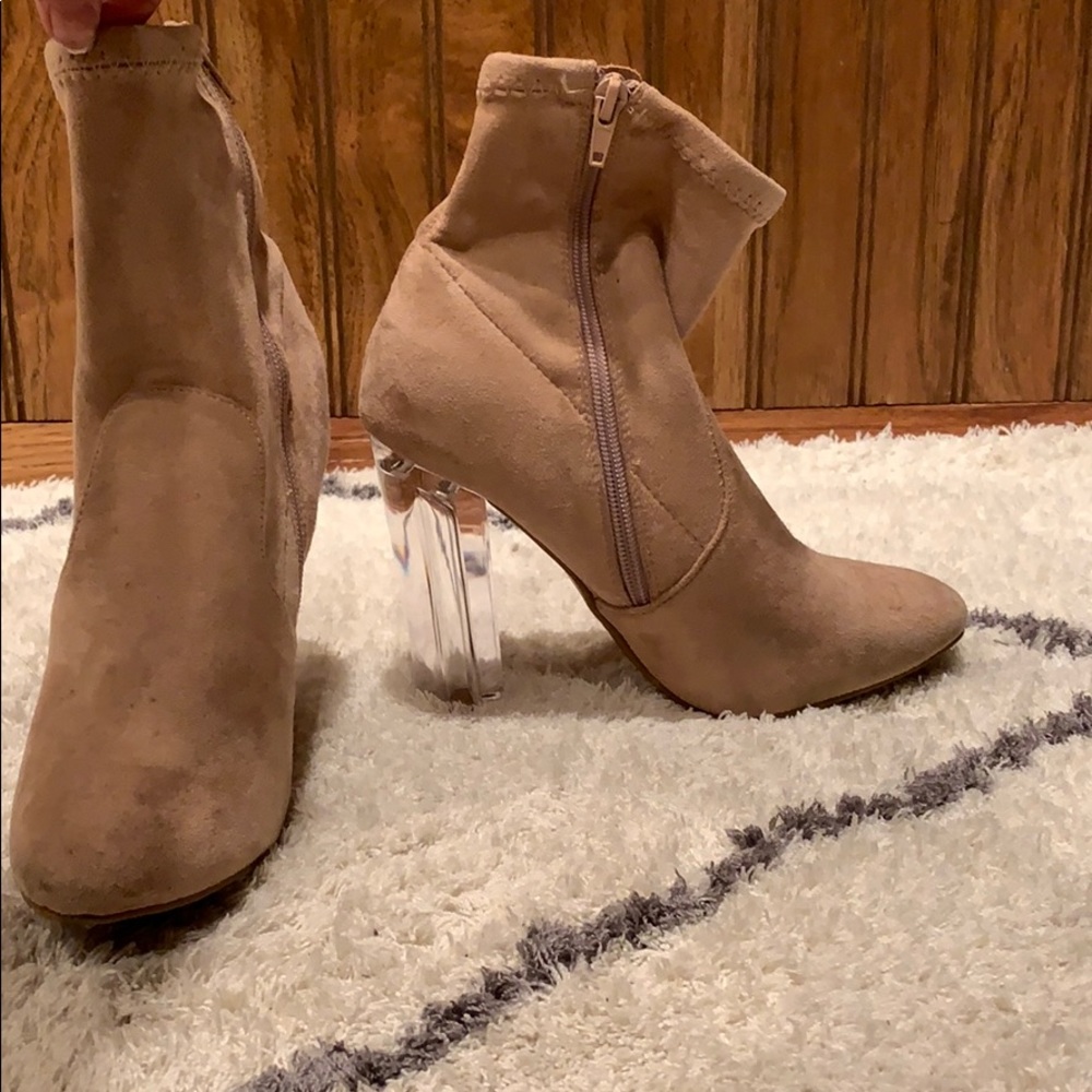 Tan fashion nova heels
